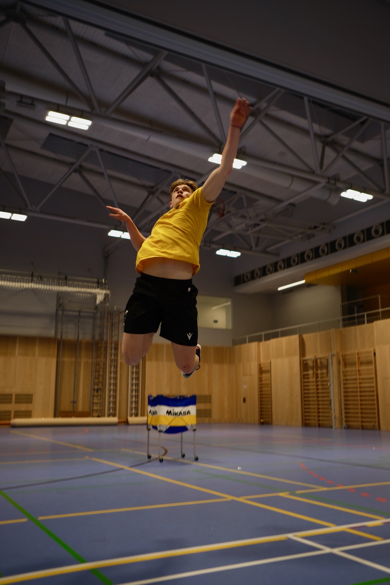 Player training on court